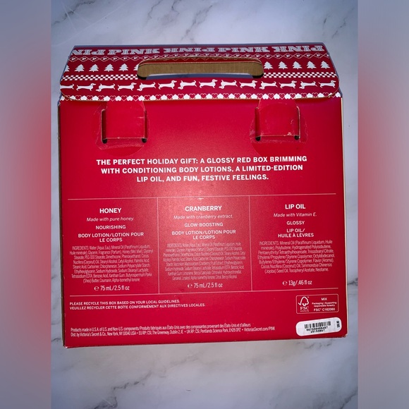 PINK Victoria’s Secret Winter Bliss Holiday Beauty Hits 3-Piece Gift Set- NWT - Picture 5 of 10